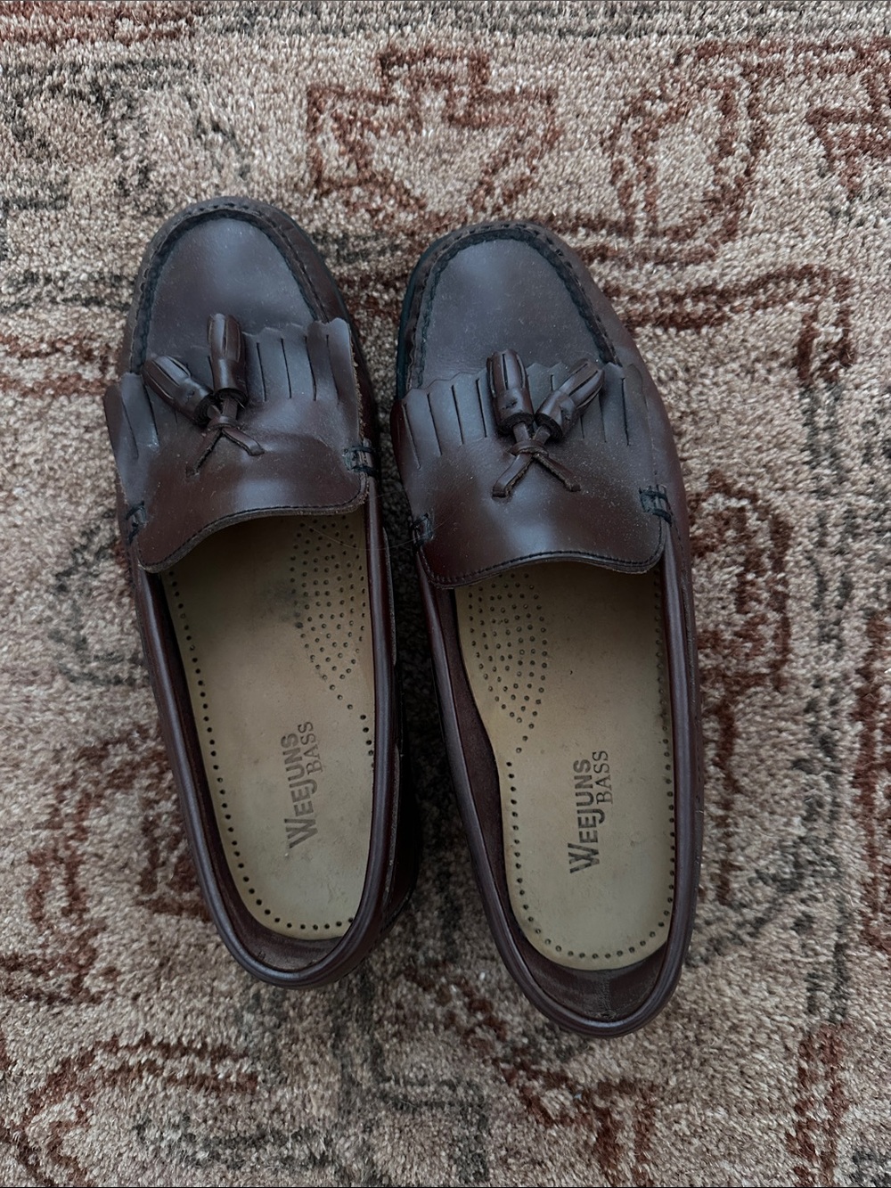 Women’s Bass Weejuns Brown Tassel Loafers Marietta 2
